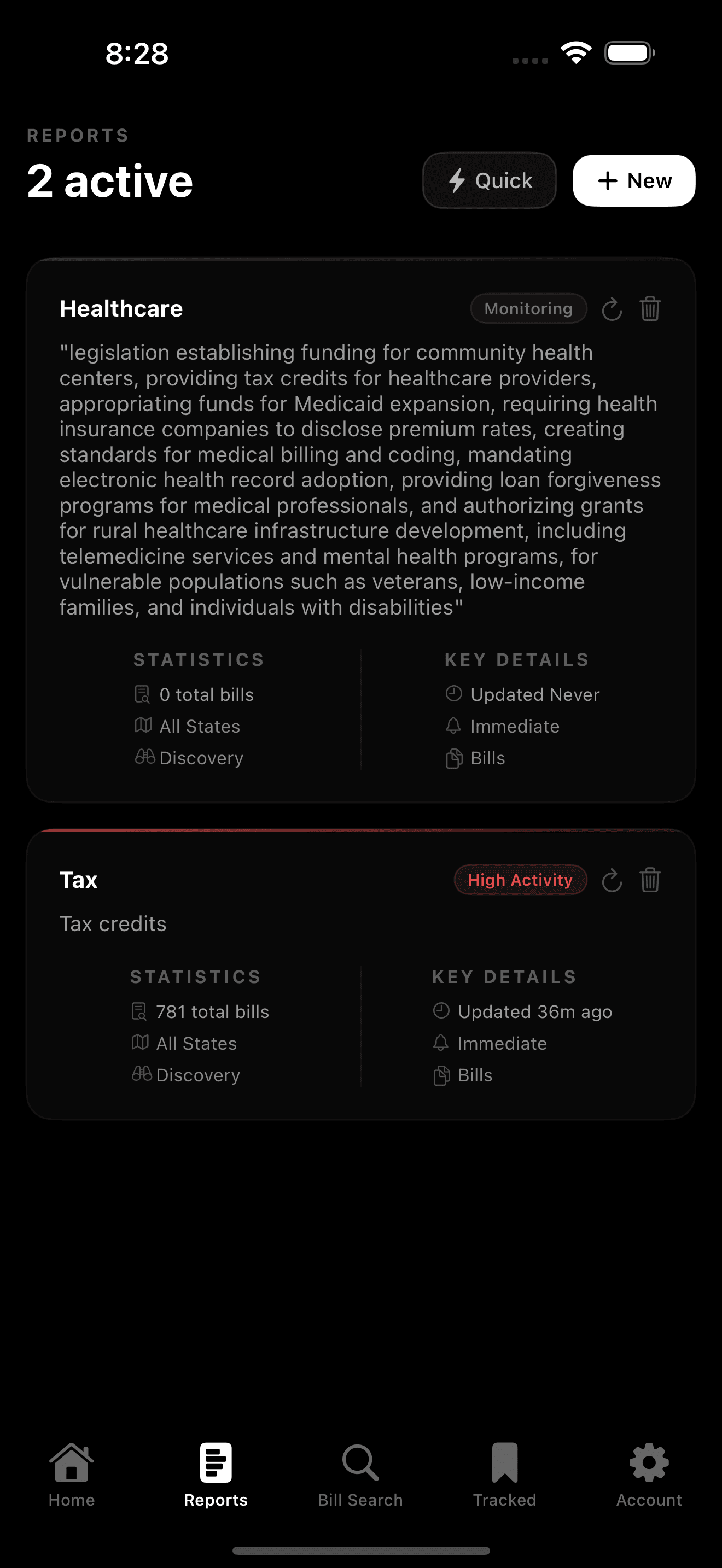 Delilah Pro AI reports